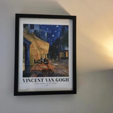 Van Gogh Cafe Terrace at Night 1888 Art Print review