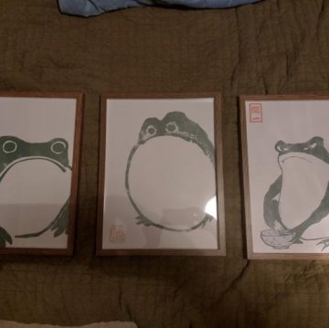 Matsumoto Hoji Japanese Frog (#1 Dark Green) Art Print review