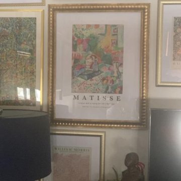 Interior with a Young Girl Reading by Henri Matisse Print review