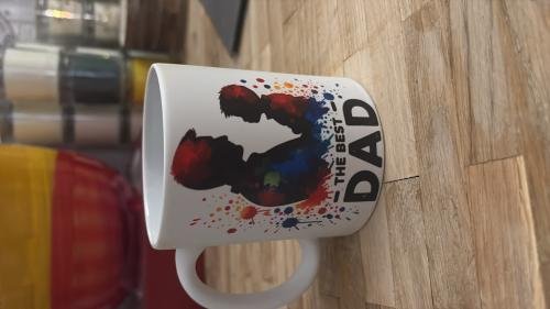 1 Tasse Super White "Matt"