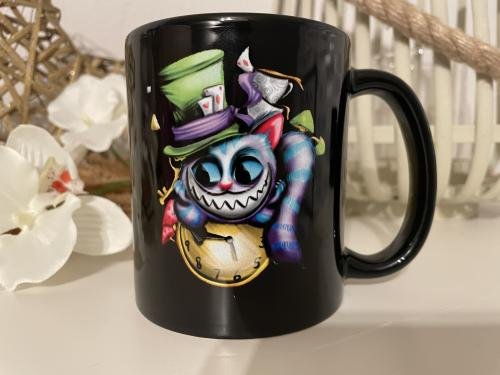 Black ceramic mug "Black Edition" sublimation