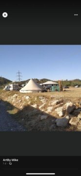 6m Bell Tent Fireproof With Stove Hole & Flap review