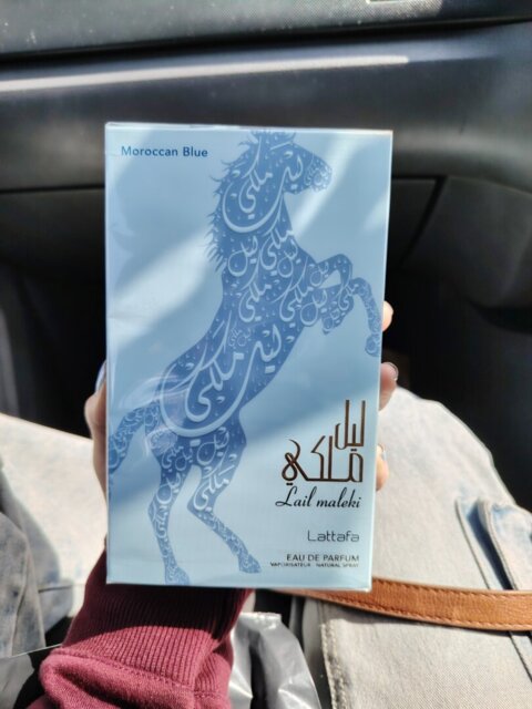 Lail Maleki Moroccan Blue By Lattafa - 100ml Eau De Parfum