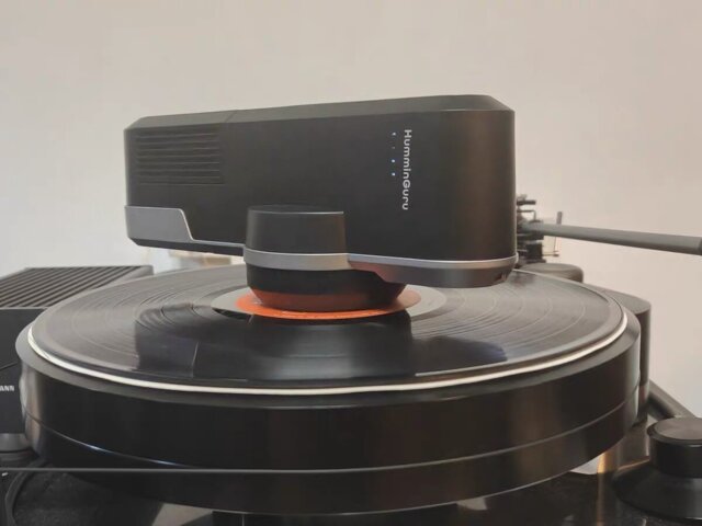 HumminGuru Orbit アナログレコード静電気除去機