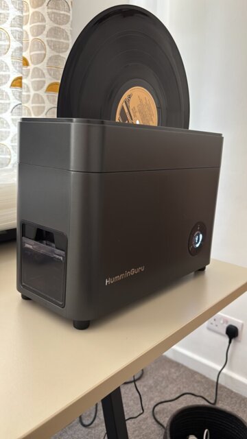 【オマケあり】Humminguru 超音波レコードクリーナー 超音波洗浄機 ハミングル 超音波式レコードクリーナー | 予約注文 | |USC | レコード