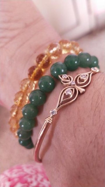 Zen Green Jade Bracelet for Wealth | Good Fortune & Luck