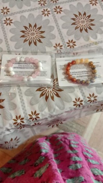 Zen Om Mani Padme Hum - 7 Chakra Bracelet