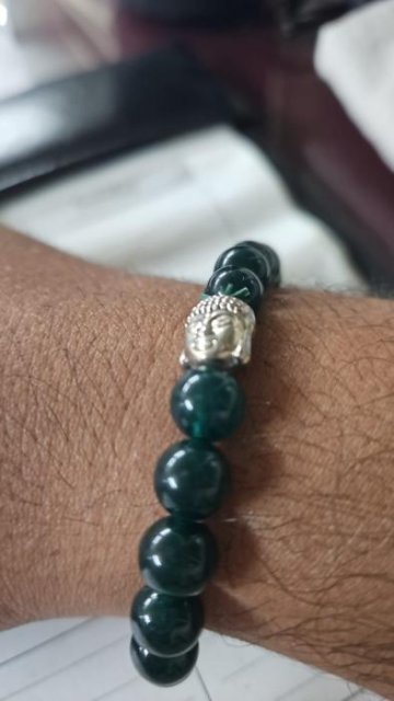 Zen Green Jade Bracelet for Wealth | Good Fortune & Luck