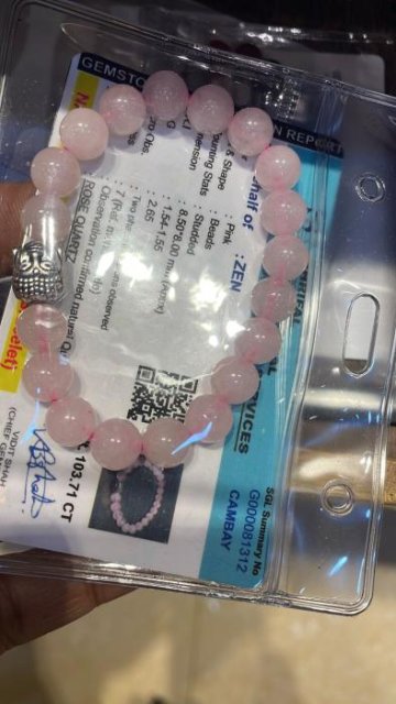 Rose Quartz Bracelet