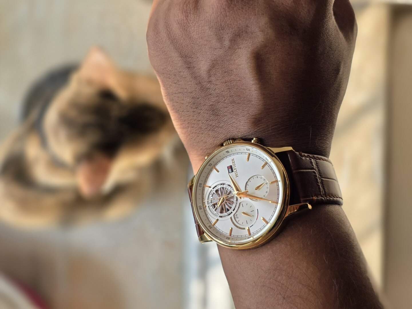 Michael Kors Lennox Chronograph Blue Dial Men's Watch| MK9147