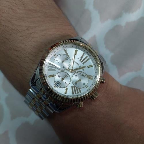 Michael Kors Two Tone Lexington Women's Watch| MK5955