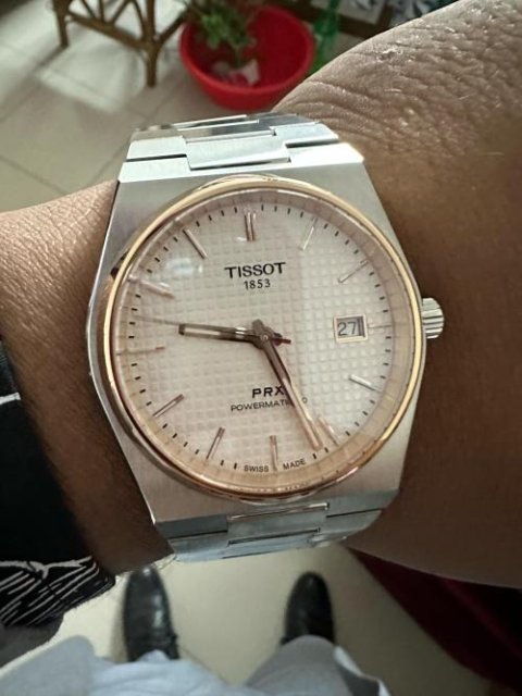 TISSOT PRX POWERMATIC 80 white Dial Men's Watch| T137.407.21.031.00
