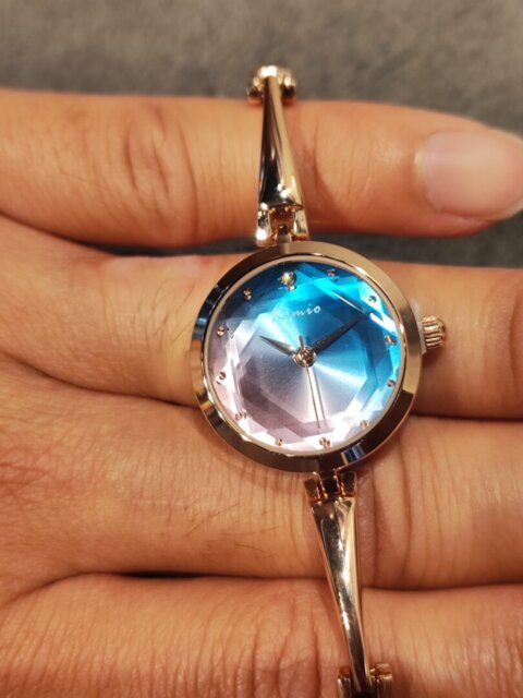 Kimio Rainbow Gradient bracelet watch K6406S