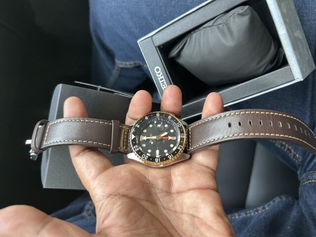 SEIKO 5 SKX GMT BLACK DIAL MEN'S WATCH | SSK036
