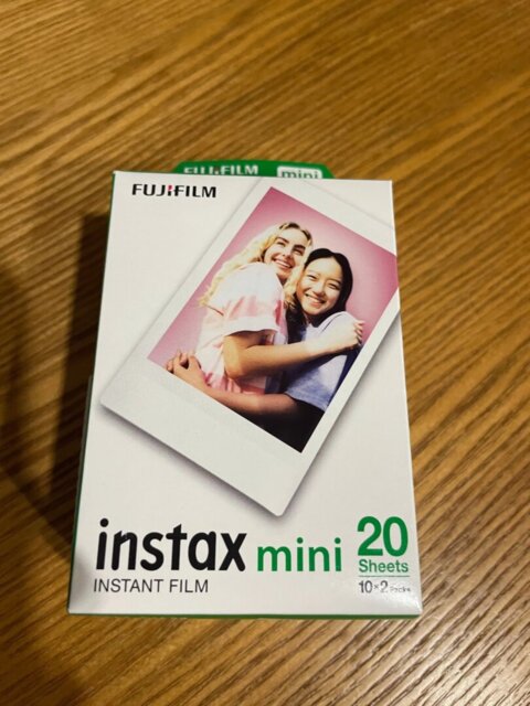 [全新現貨] Fujifilm Instax Mini 富士即影即有菲林相紙 (白邊框孖裝合共20張相紙)
