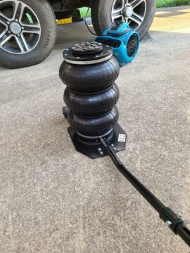 3 Ton Triple Bag Air Pneumatic Jack review
