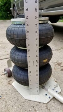 3 Ton Triple Bag Air Pneumatic Jack review