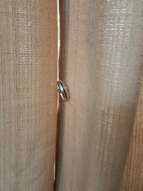 Aimants pour rideaux tissu