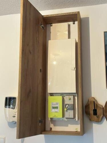 Photo client — cache Clim-Box posé (2/2)