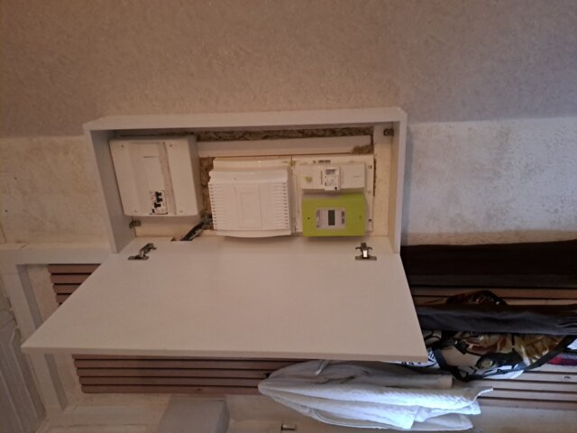 Photo client — cache Clim-Box posé (2/2)