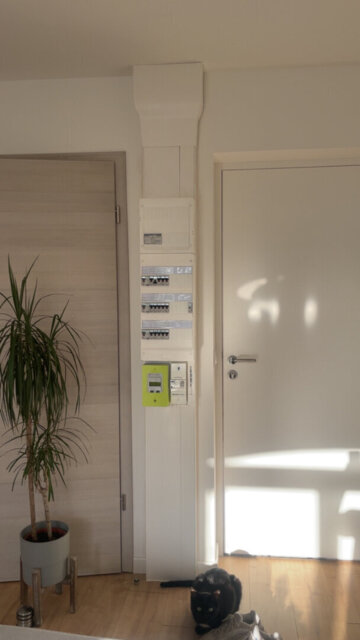 Photo client — cache Clim-Box posé (2/2)