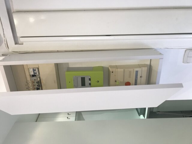 Photo client — cache Clim-Box posé (1/1)