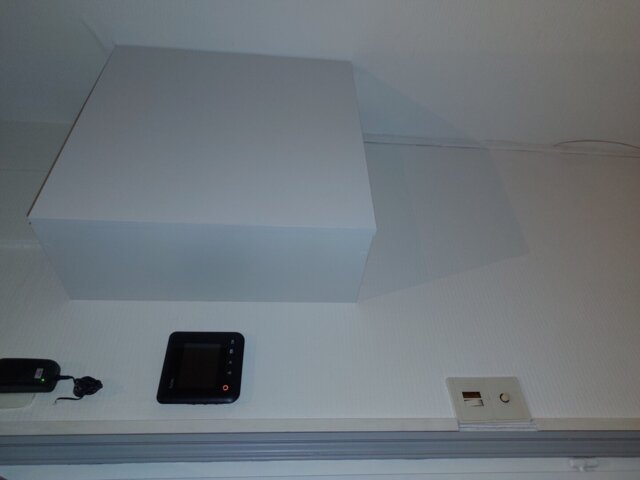 Photo client — cache Clim-Box posé (1/1)