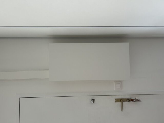Photo client — cache Clim-Box posé (2/2)