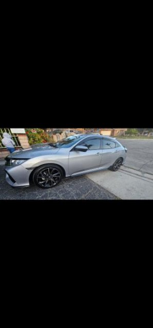 Smoked Window Visors 2016-2021 Honda Civic