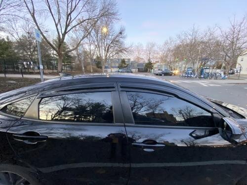 Smoked Window Visors 2016-2021 Honda Civic