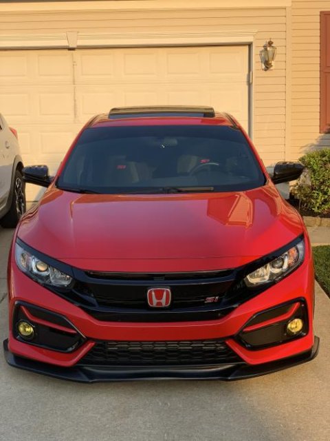 Mugen Style Carbon Fiber Mirror Caps
