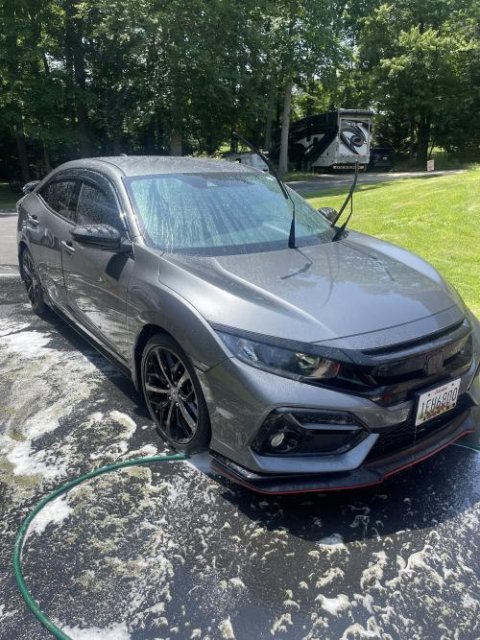 Mugen Style Carbon Fiber Mirror Caps