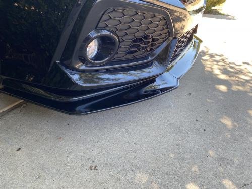 UMS Front Bumper 3pc Lip for 2016+ Honda Civic Si/FK7 Hatch