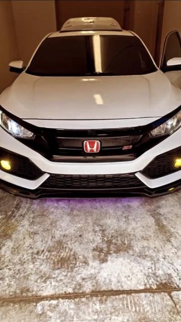 UMS Front Bumper 3pc Lip for 2016+ Honda Civic Si/FK7 Hatch