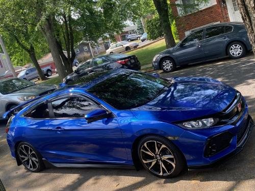 Smoked Window Visors 2016-2021 Honda Civic