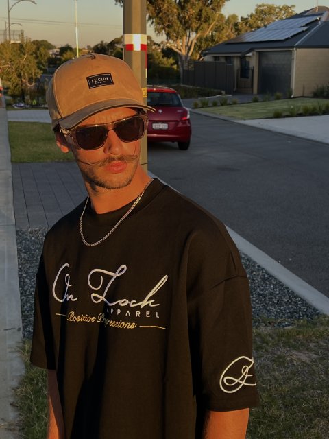POSITIVE PROGRESSIONS TEE - PITCH BLACK