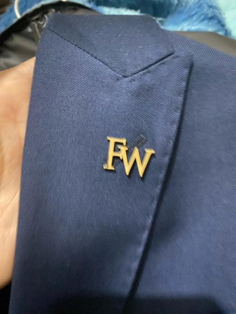 Initials cufflinks