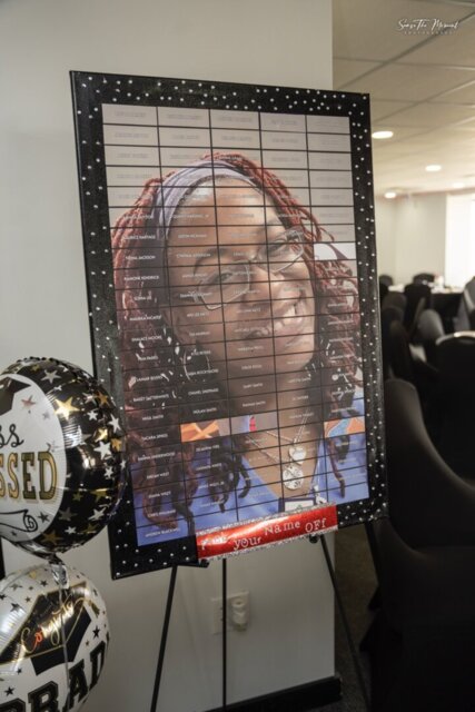 Photo Seating Chart Display