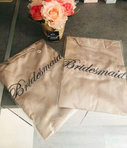 Bride and bridesmaid Robe
