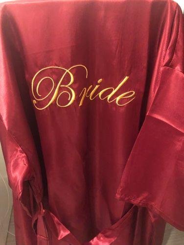 Bride and bridesmaid Robe