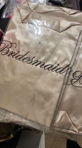 Bride and bridesmaid Robe
