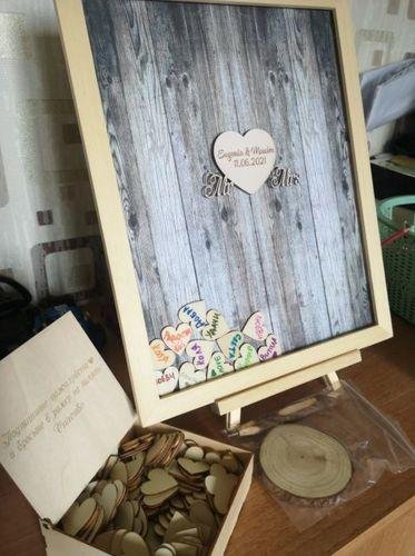 Rectangular guestbook