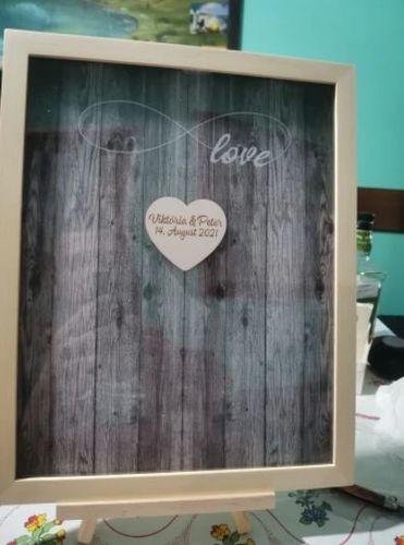 Rectangular guestbook