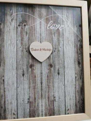 Rectangular guestbook
