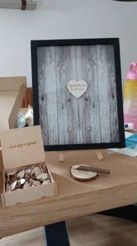 Rectangular guestbook