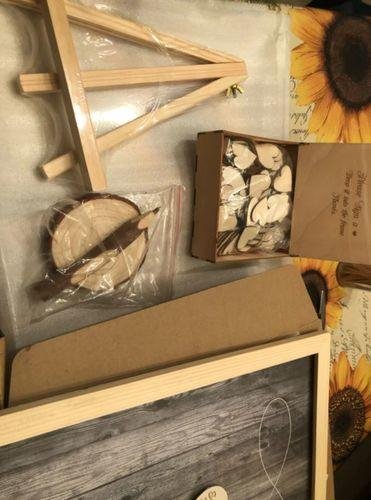 Rectangular guestbook