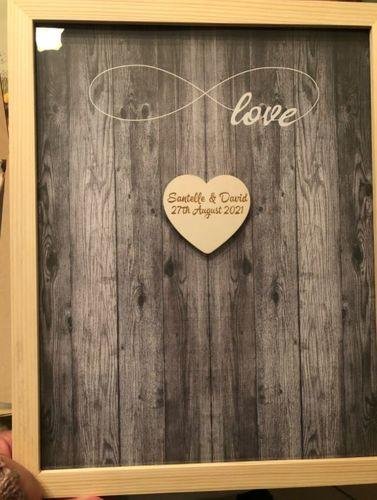 Rectangular guestbook