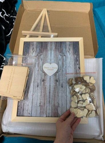 Rectangular guestbook