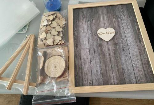Rectangular guestbook