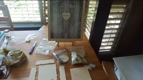 Rectangular guestbook